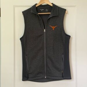 Texas Longhorns vest grey warm